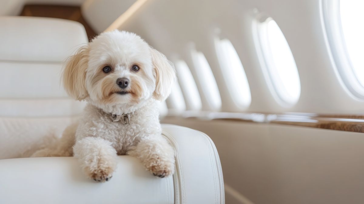ペット（愛犬）と一緒に韓国旅行！快適な空の旅はプライベートジェットで